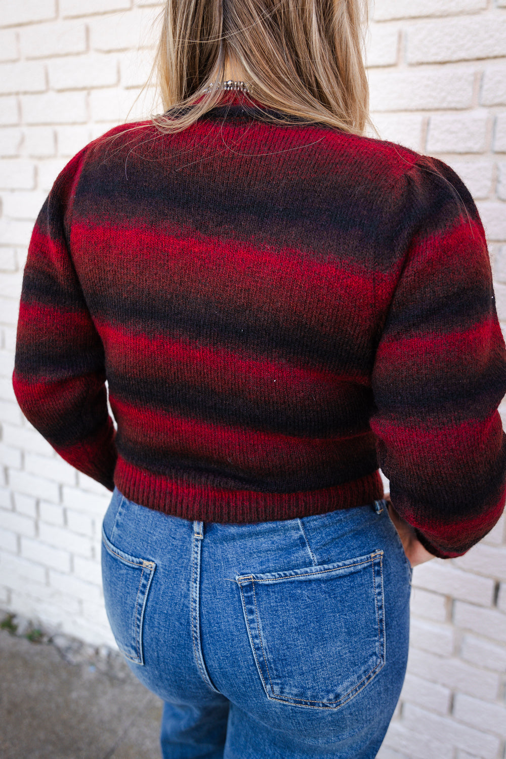 Deep Ruby Shira Sweater
