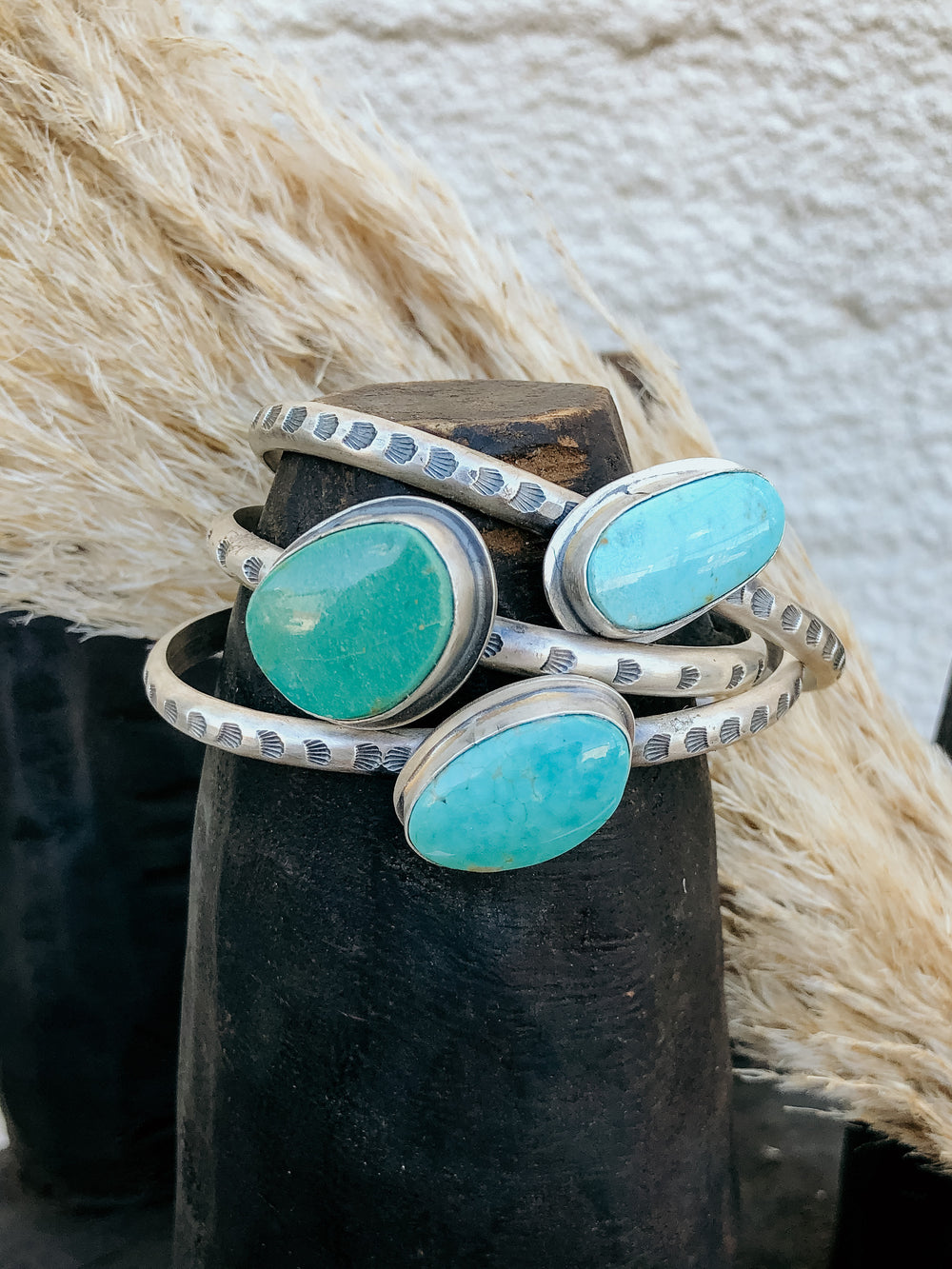 Rise Above Turquoise Cuff