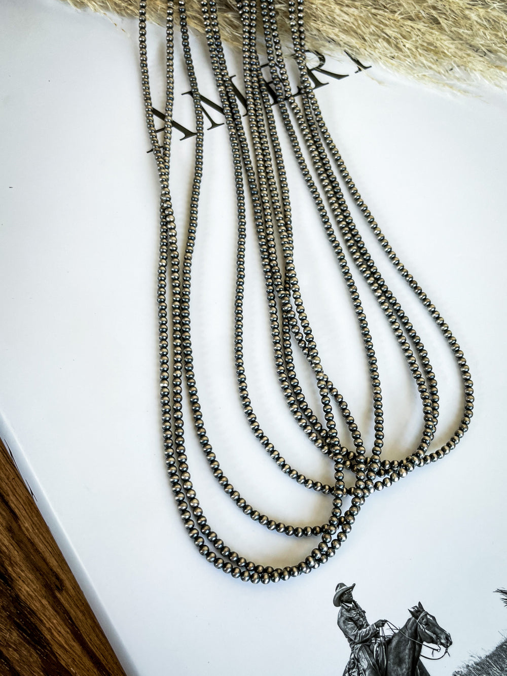 3mm Navajo Pearl Necklace