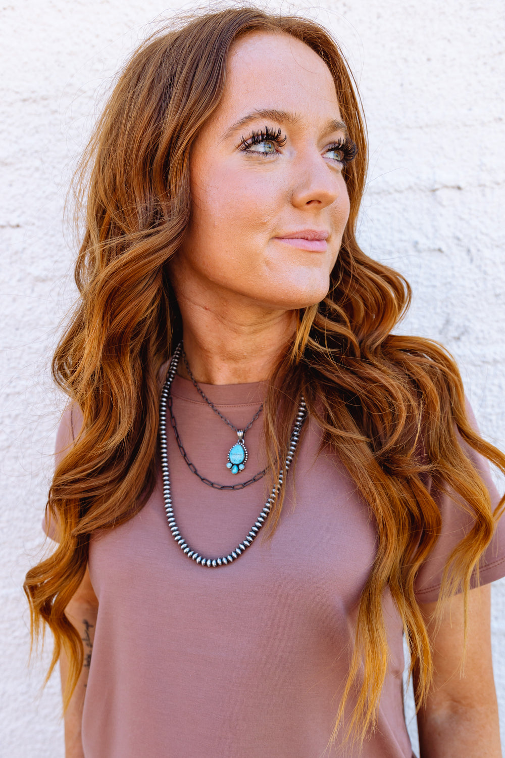 18in 5mm Oxidized Link Chain Necklace