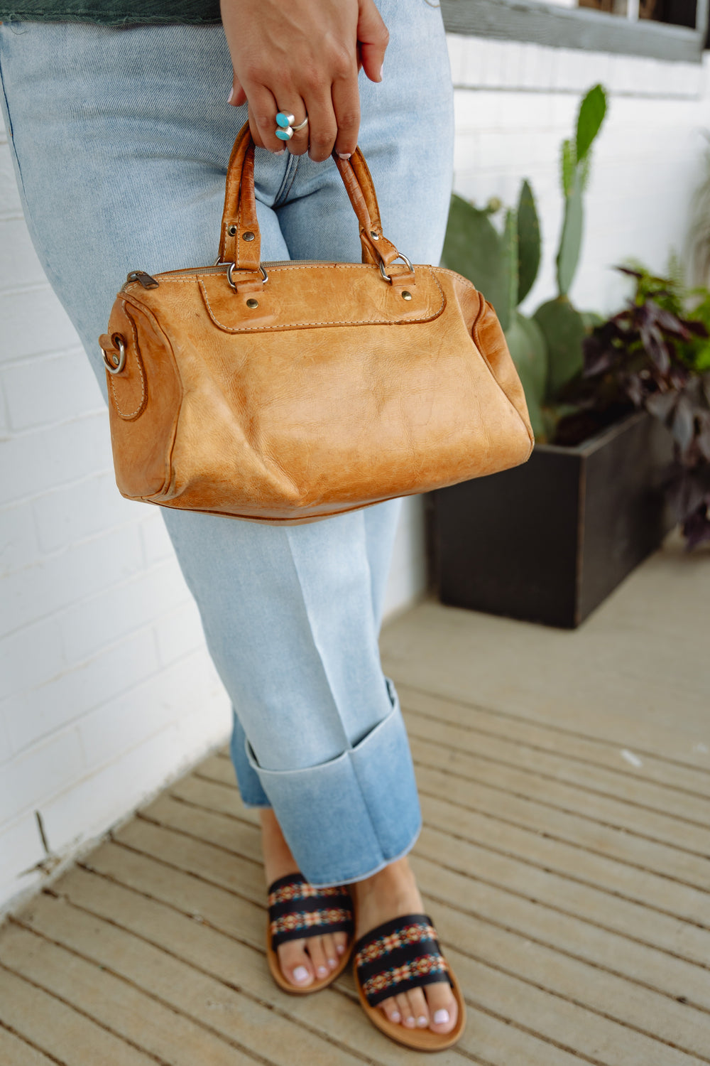 Vintage Leather Handbag