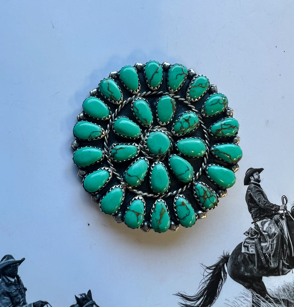 2 inch Round Cluster Pin