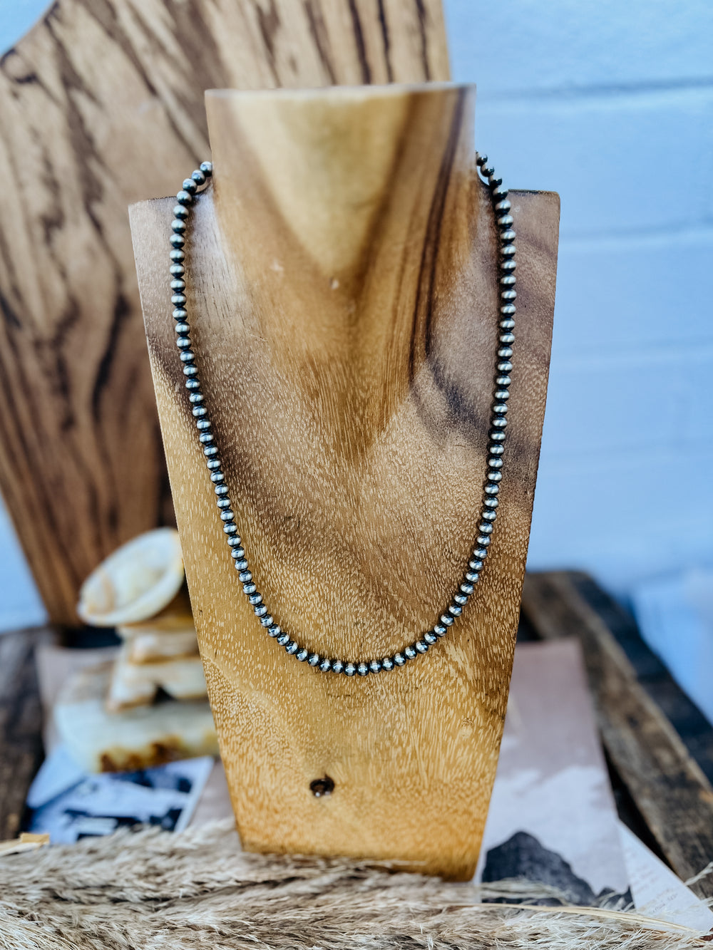 5 mm Desert Navajo Pearl Necklace