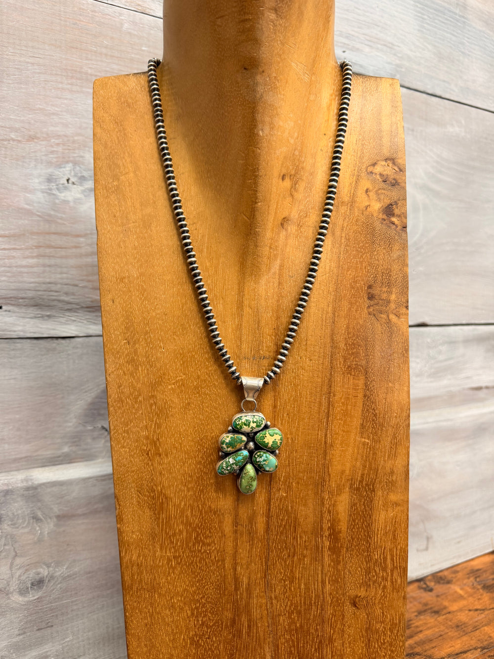 6 Stone Sonoran Gold Pendant