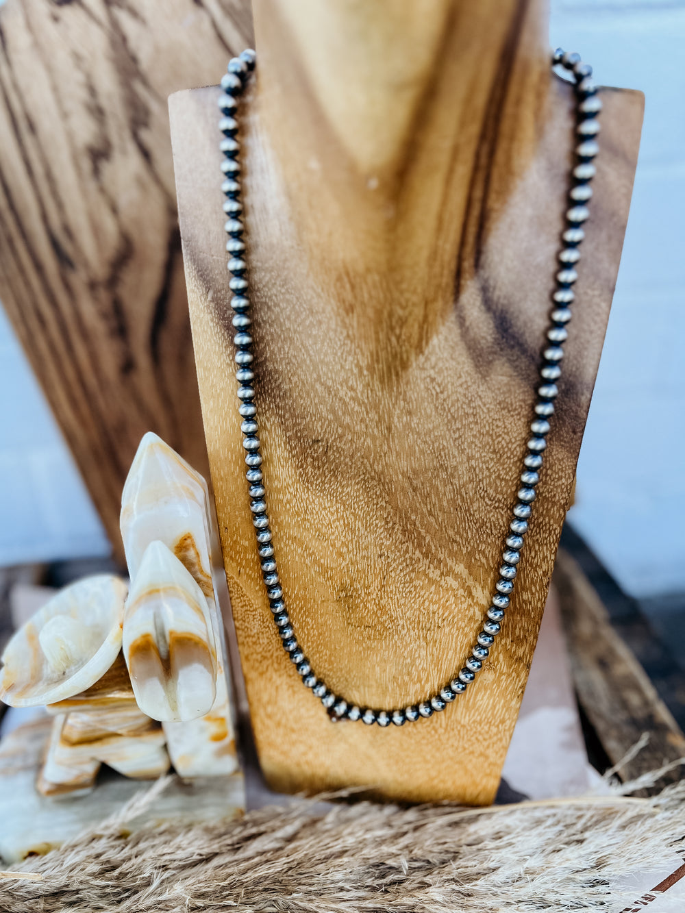 6 mm Desert Navajo Pearl Necklace