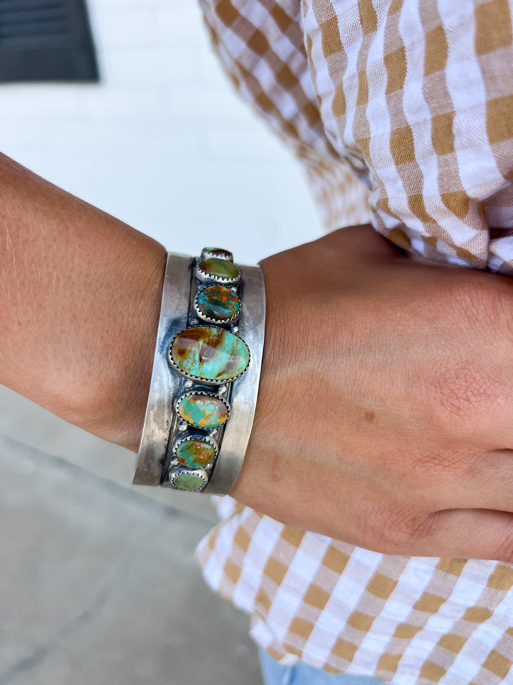 7 Stone Royston Oval Cuff