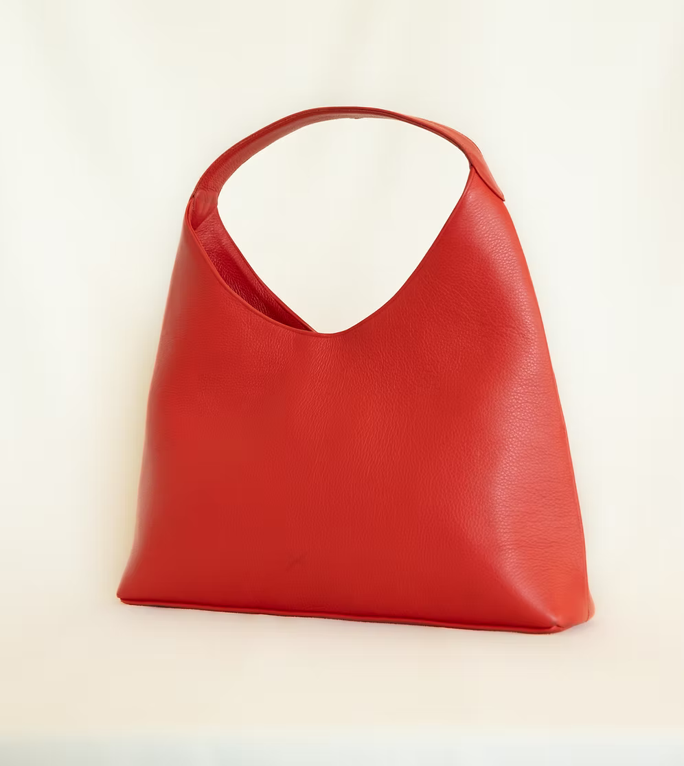 Hydee Red Leather Purse