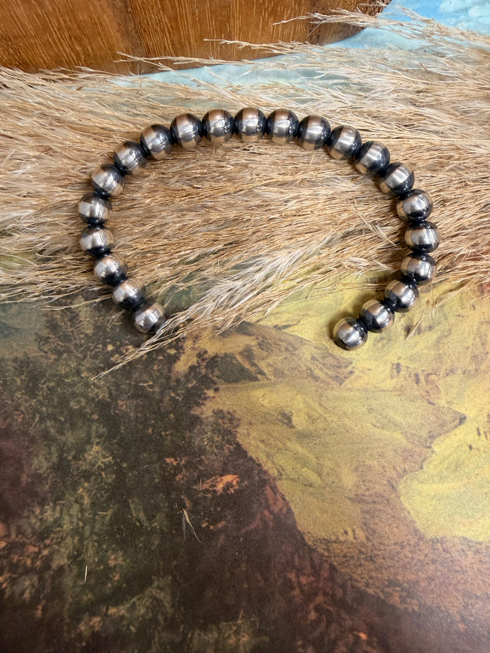 8mm Navajo Pearl Stacker Cuff