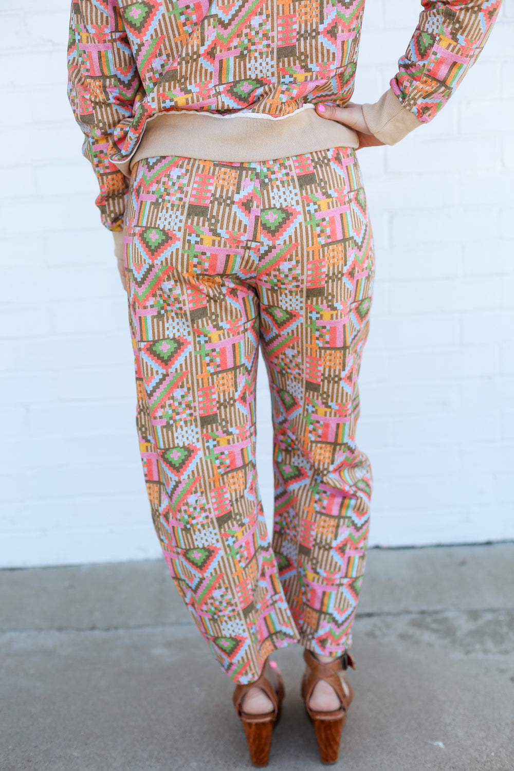 Ada Aztec Comfy Barrel Pant