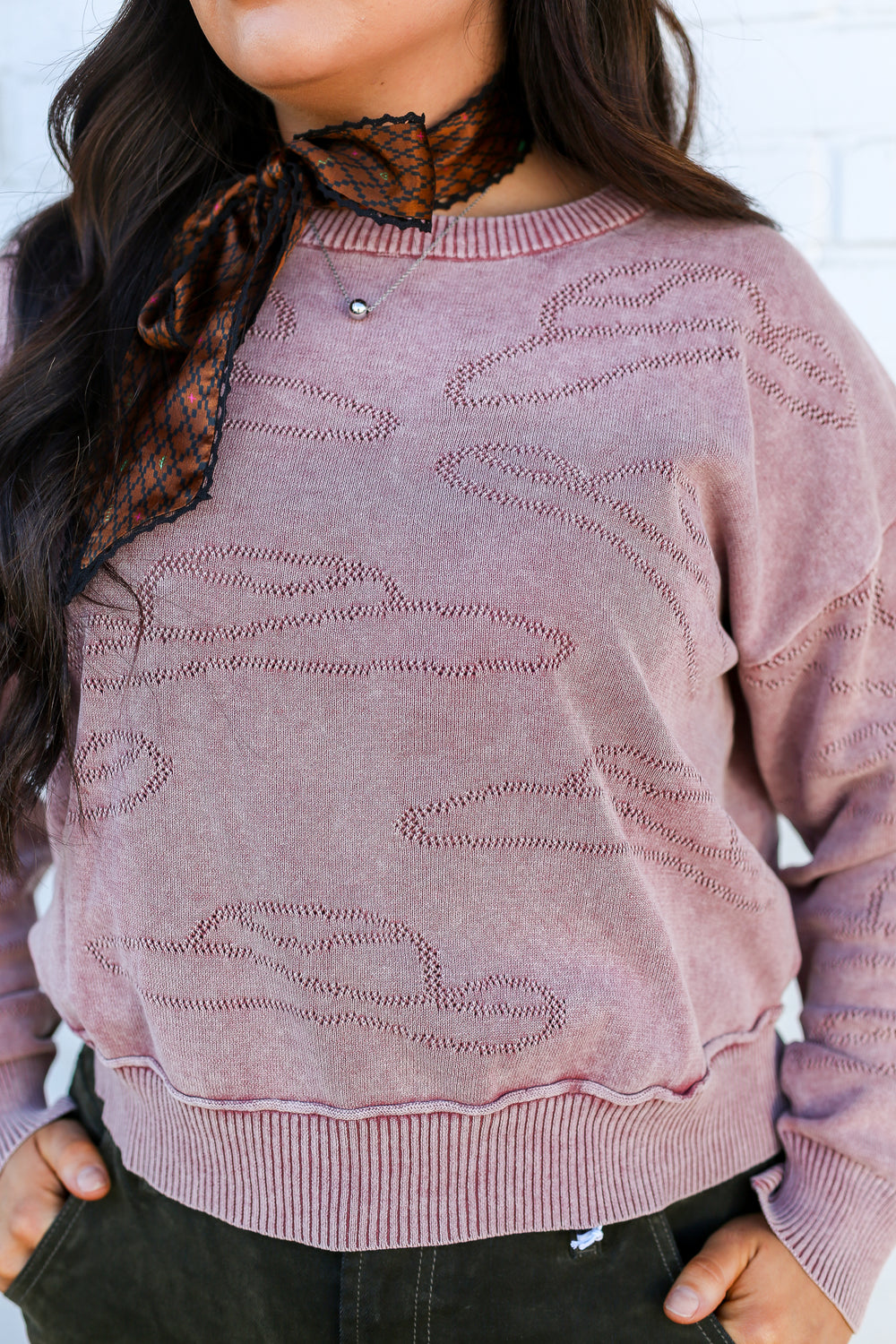 All Over Cowboy Hat Sweater