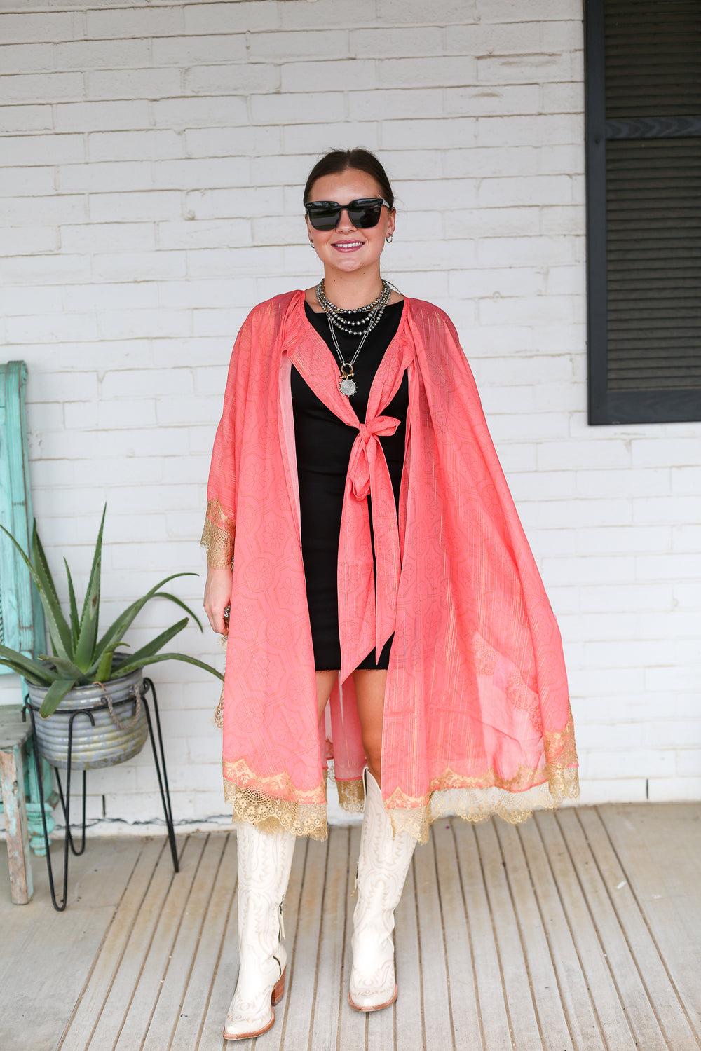 Allie Falcon Frankie Kimono Cape