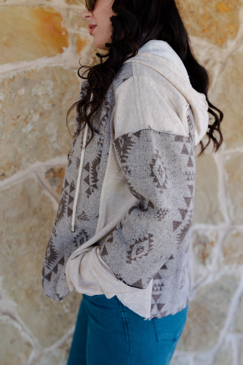 Aztec Hoodie Jacket