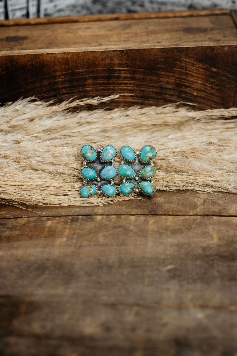 Big 6 Turquoise Earrings