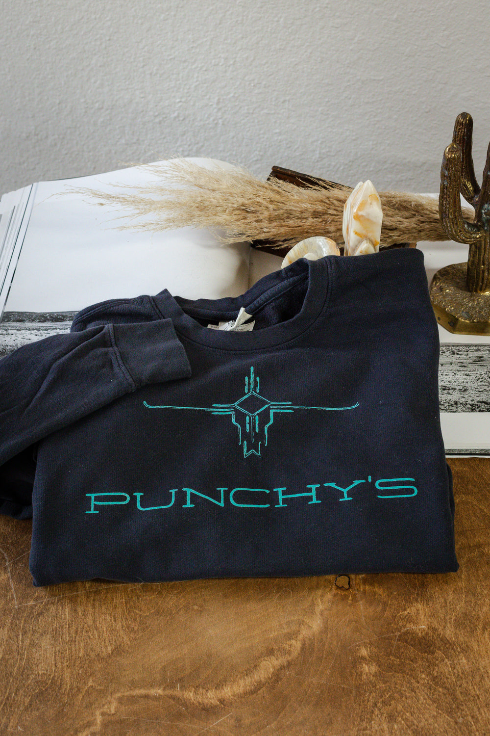 Black Comfort Colors Punchy's Sweatshirt