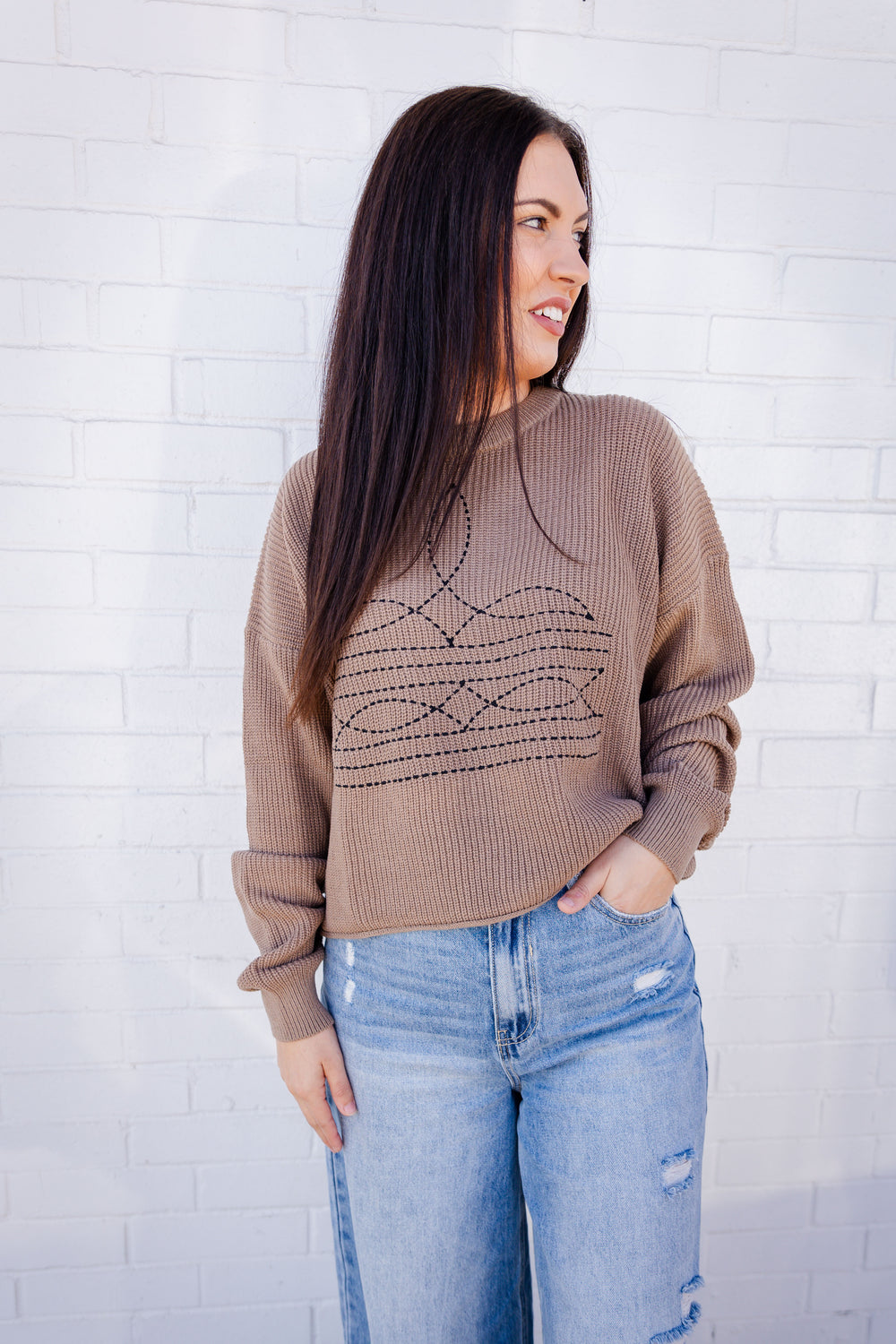 Bootstitch Knit Sweater