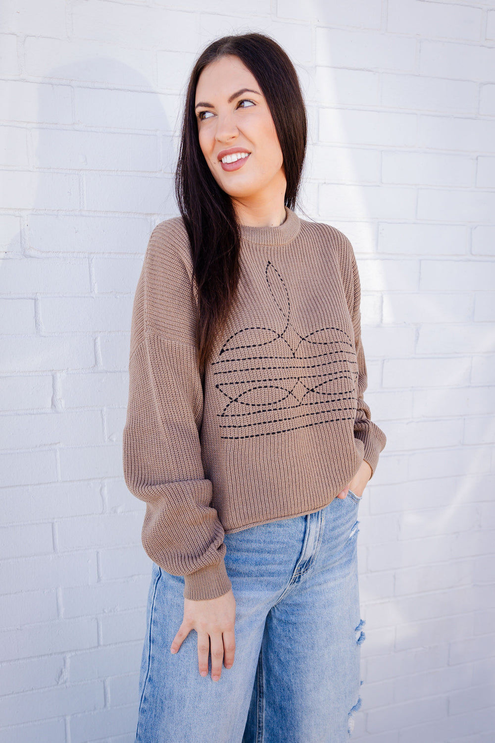 Bootstitch Knit Sweater