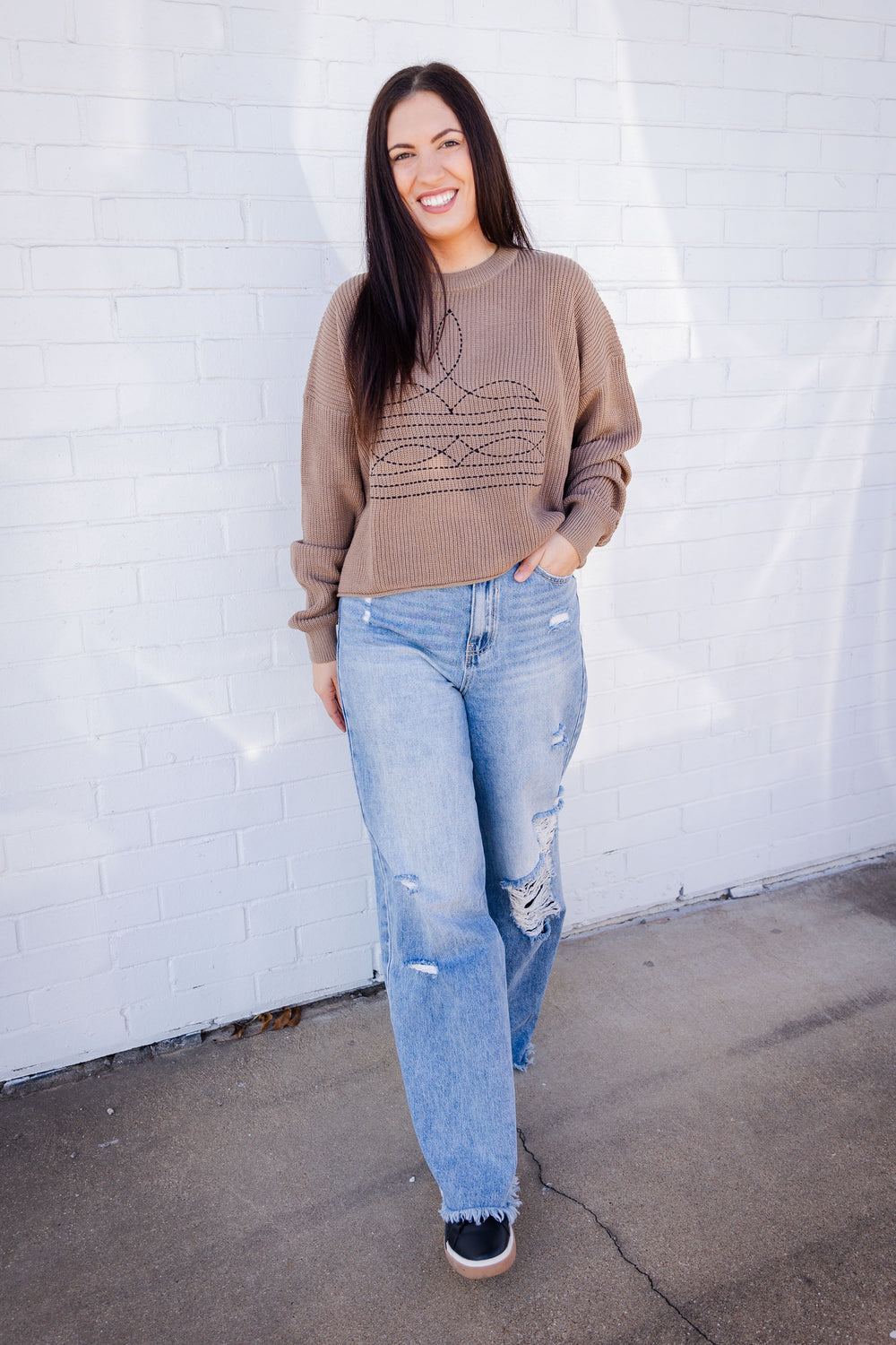 Bootstitch Knit Sweater