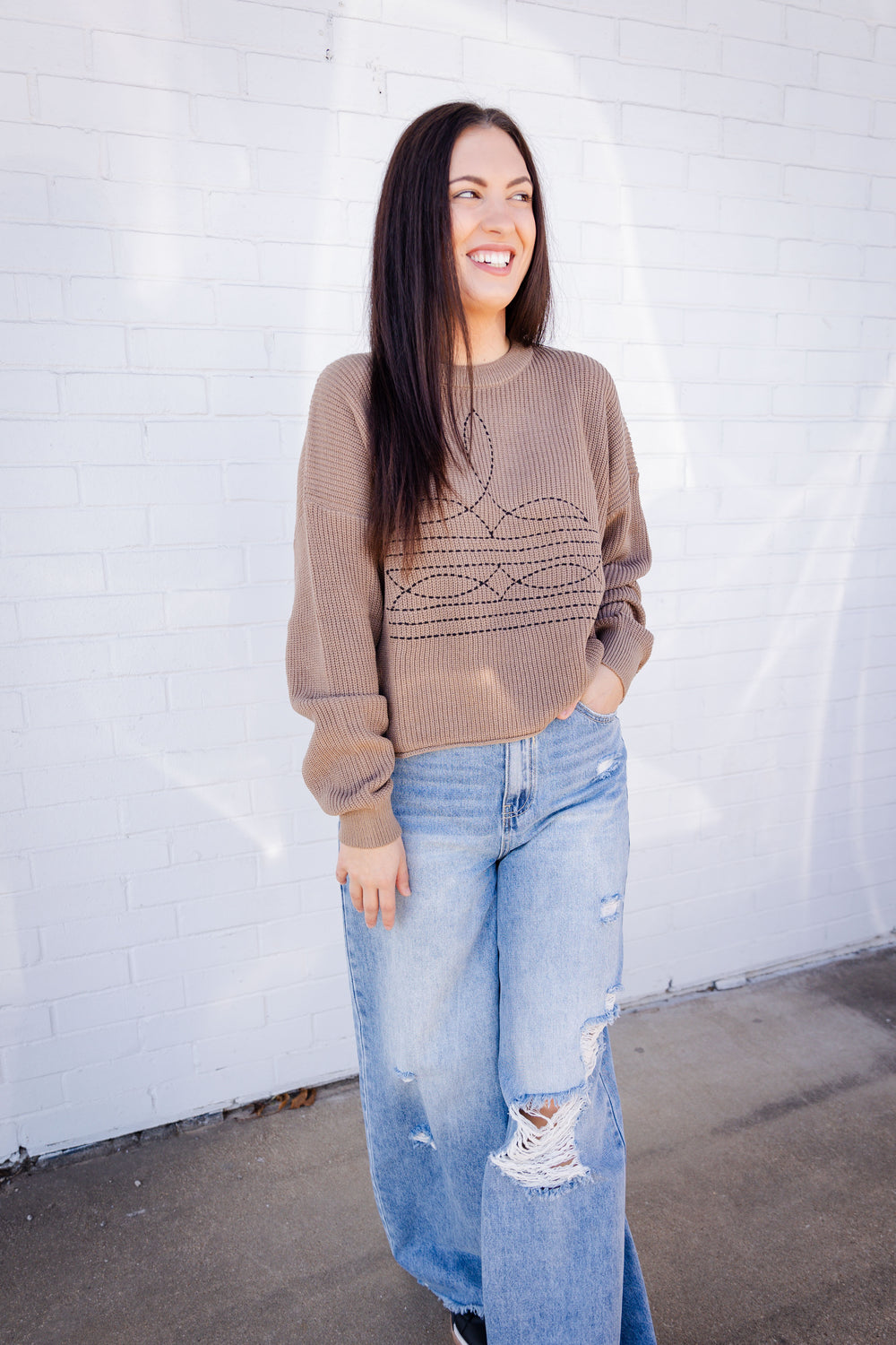 Bootstitch Knit Sweater