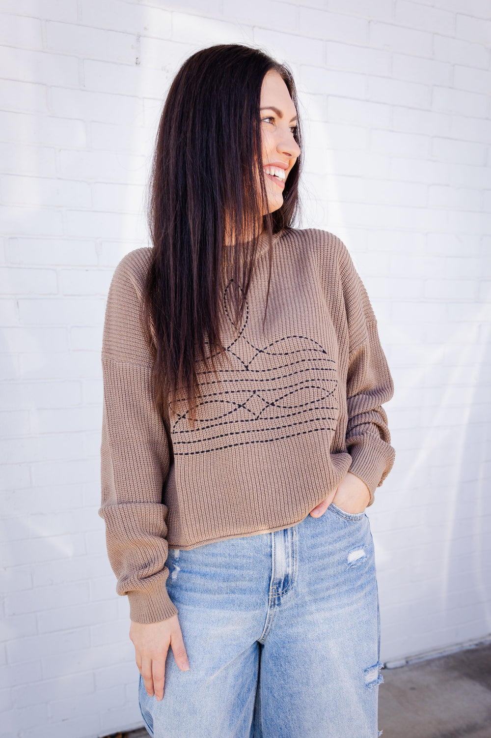 Bootstitch Knit Sweater