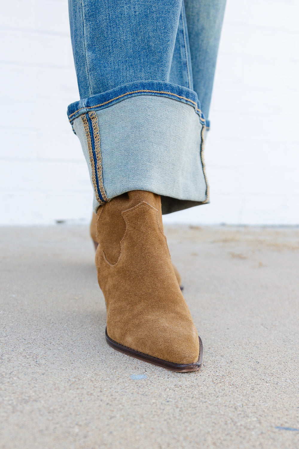 Brown Suede Boot