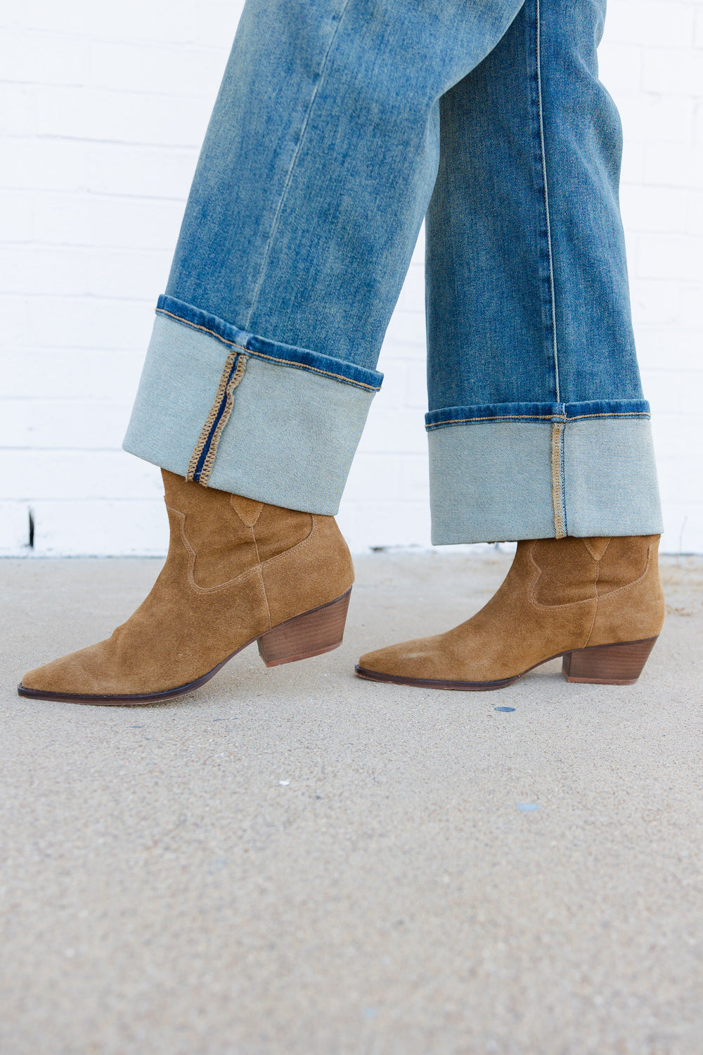 Brown Suede Boot