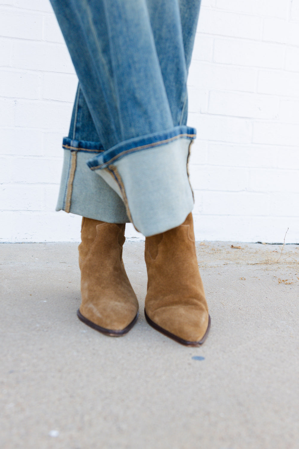 Brown Suede Boot