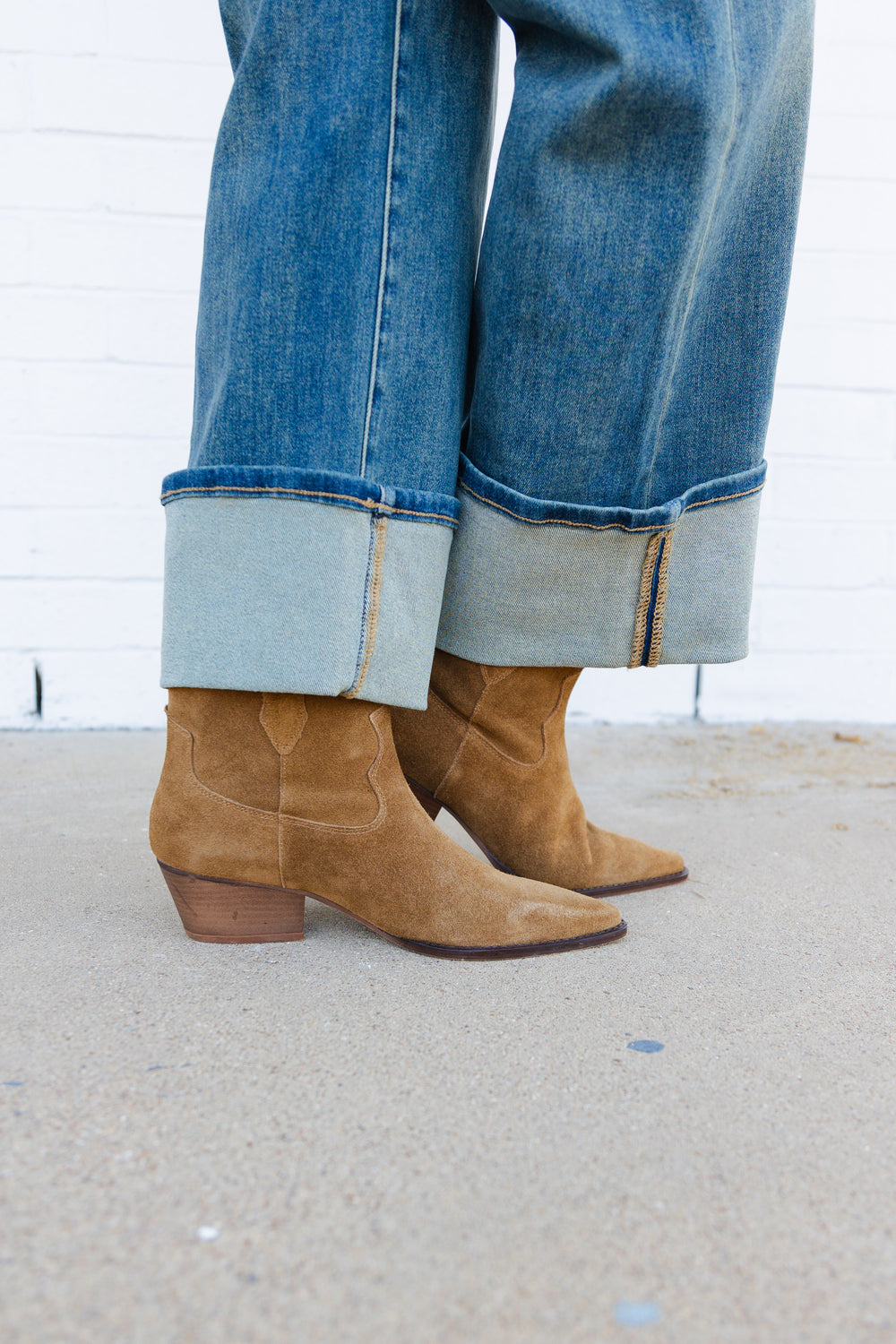 Brown Suede Boot