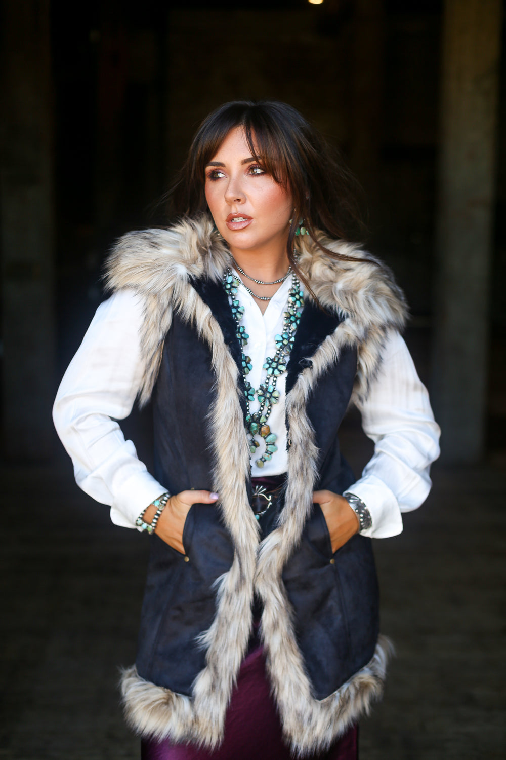 Back in Black Nora Vest