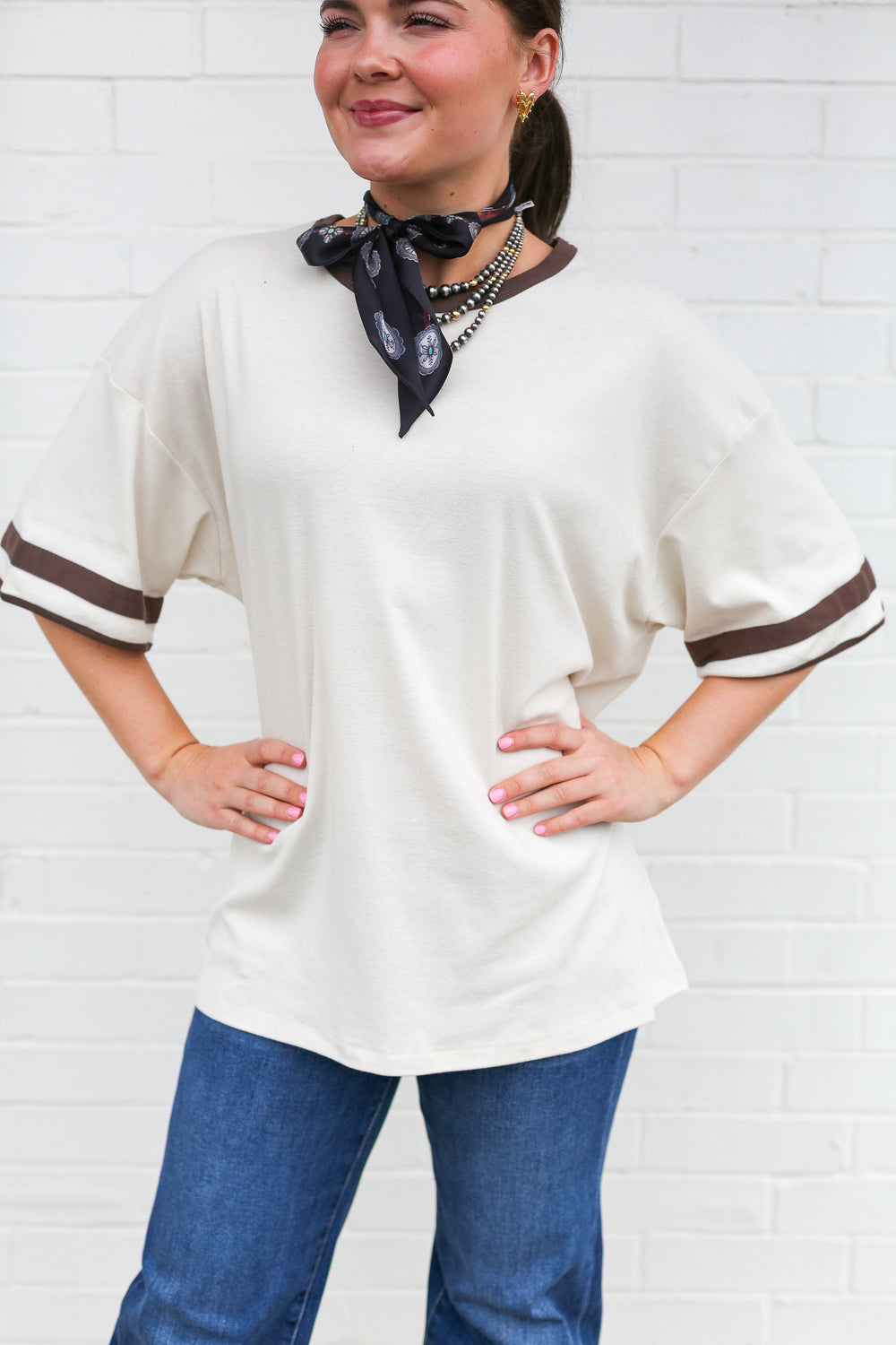 Basic Bone Oversized Tee