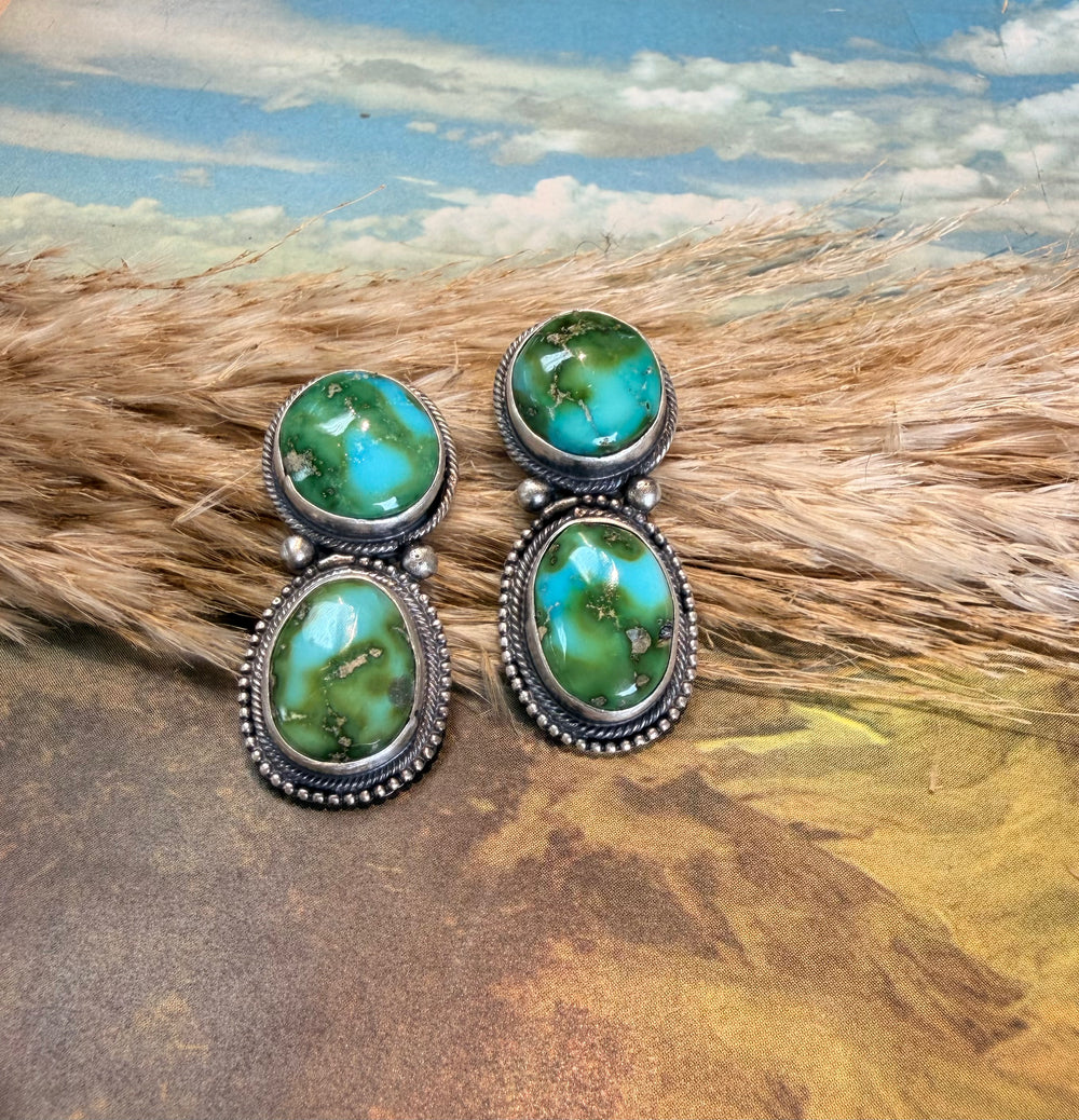 Betty Tom Sonoran Gold Earrings
