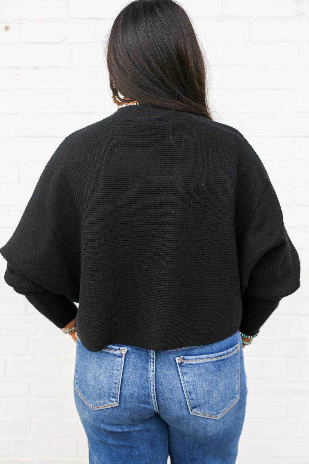 Black Long Sleeve Top