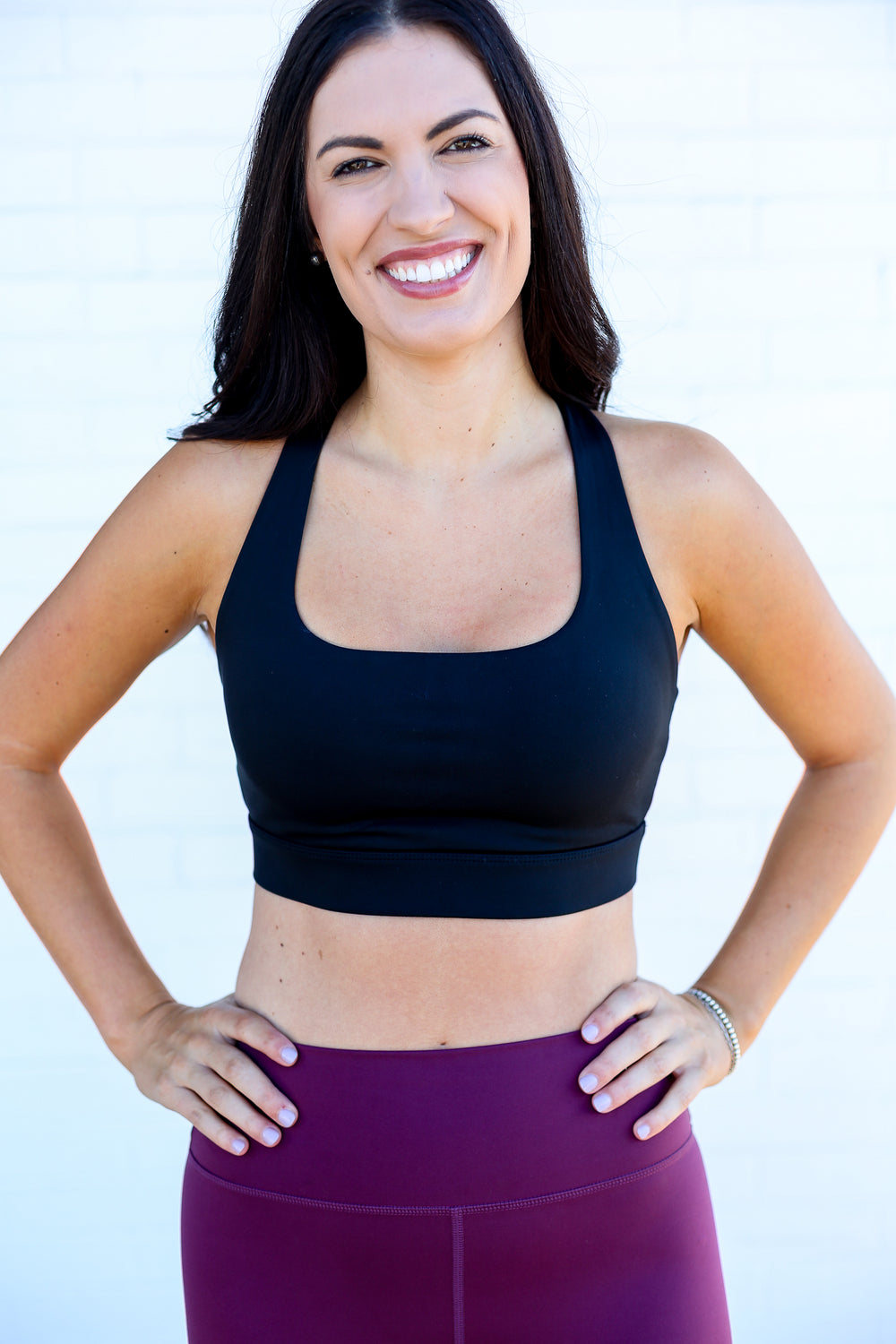 Black Meadow Crisscross FlexForm Sports Bra