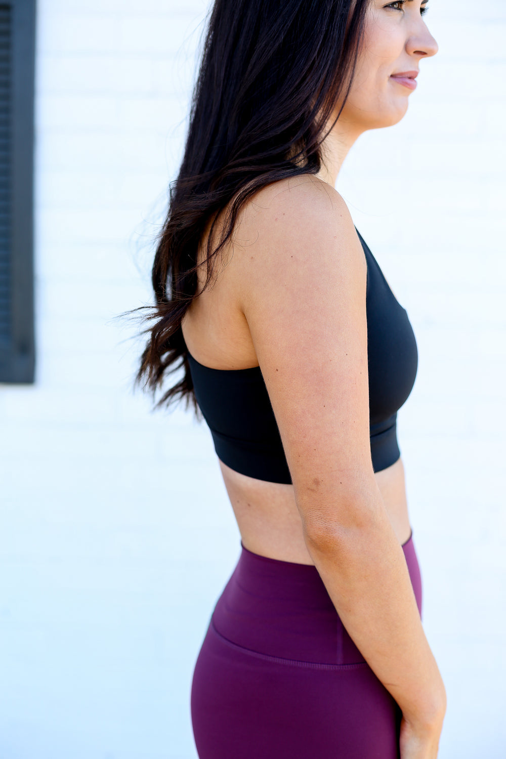 Black Meadow Crisscross FlexForm Sports Bra