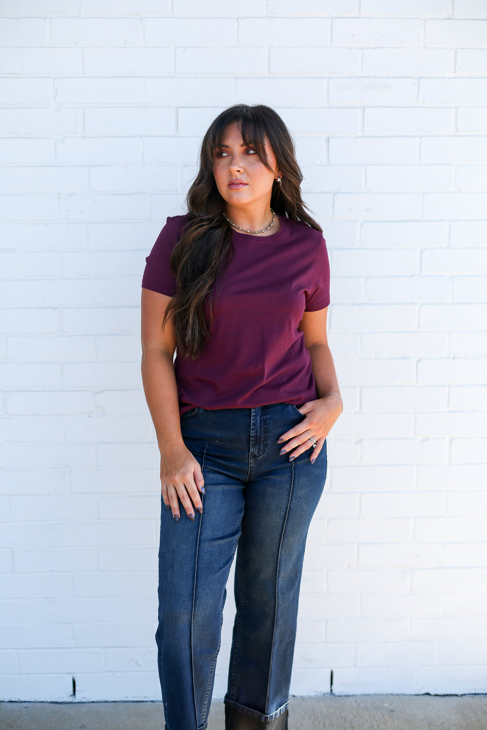 Burgundy Unity Tee