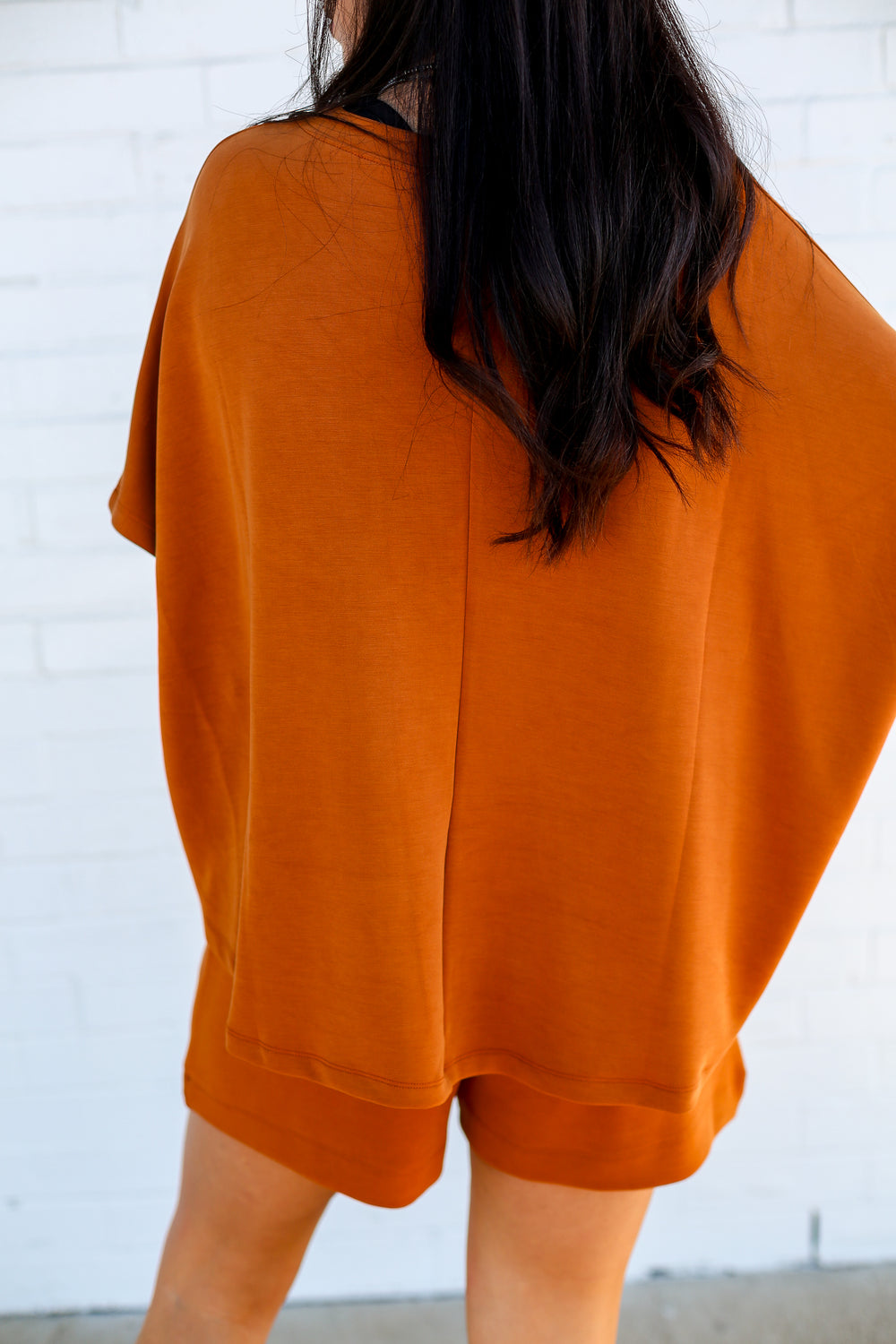 Burnt Amber Caxton Boatneck Top