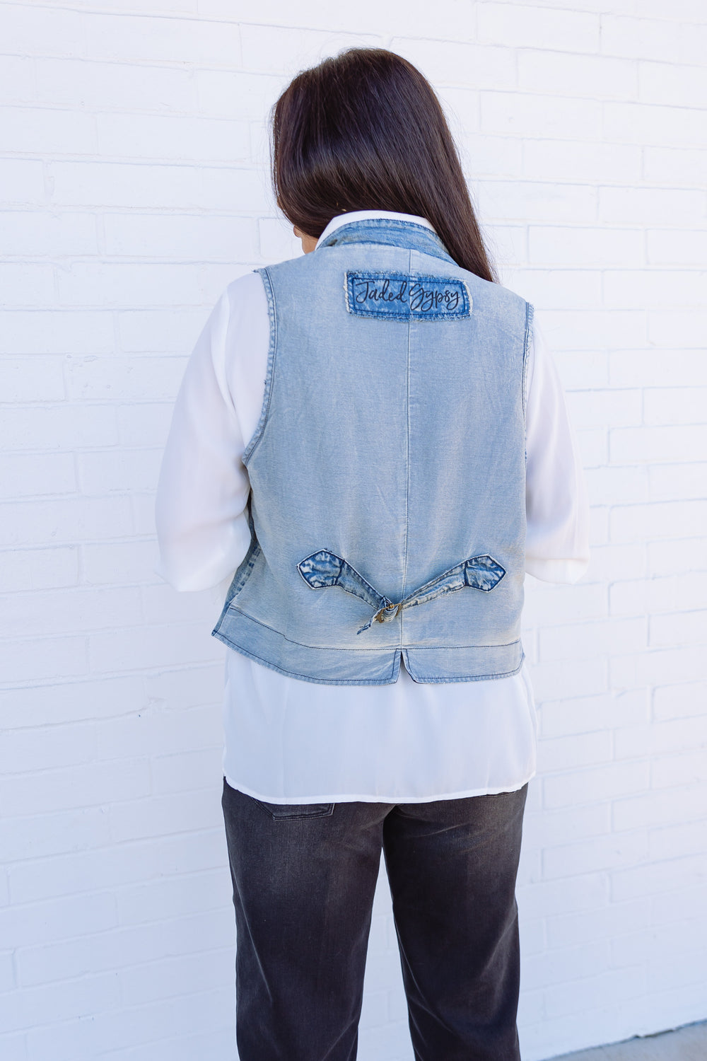 Chambray Vest