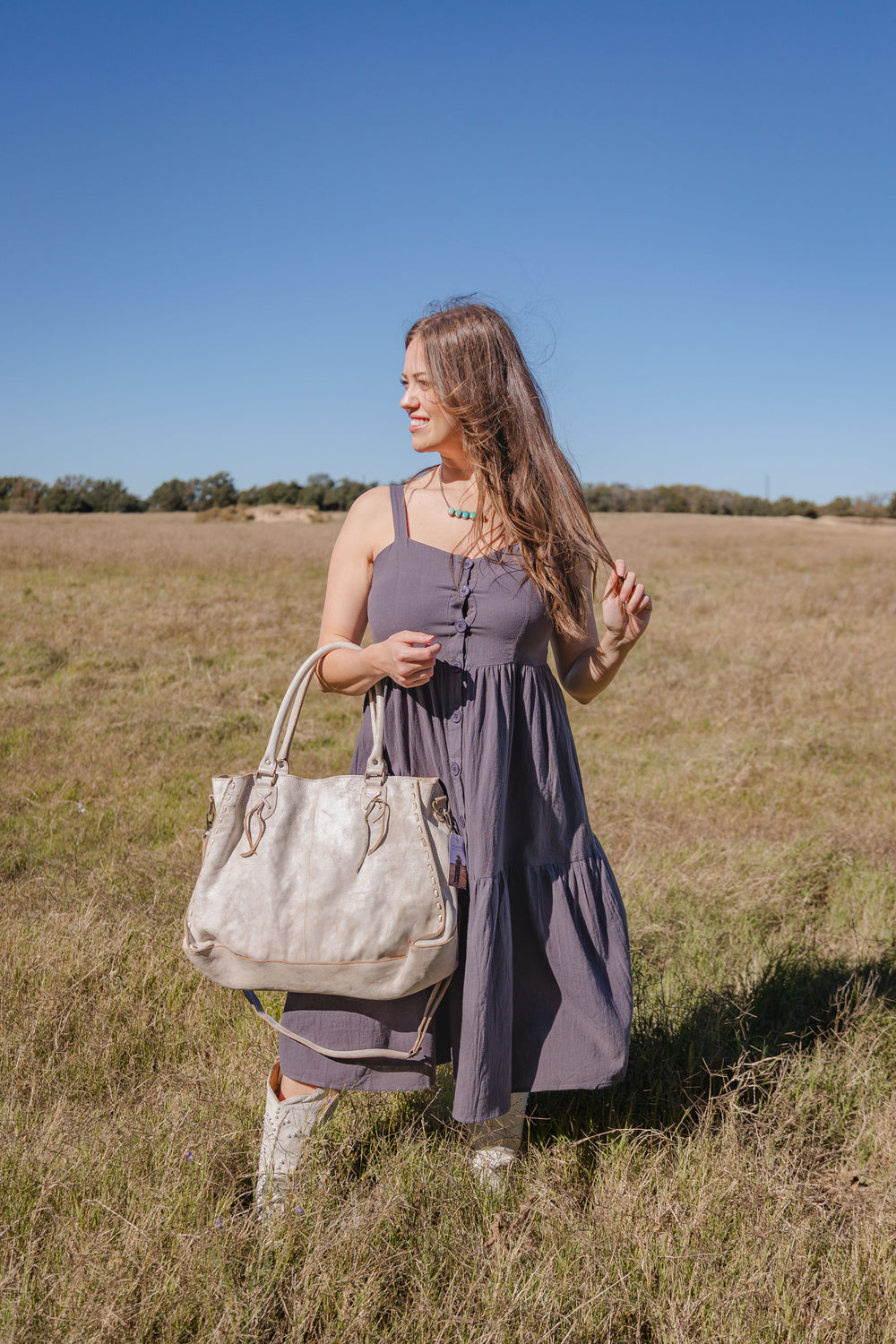 Charcoal Tank Dress