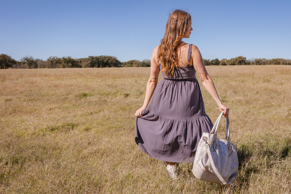 Charcoal Tank Dress