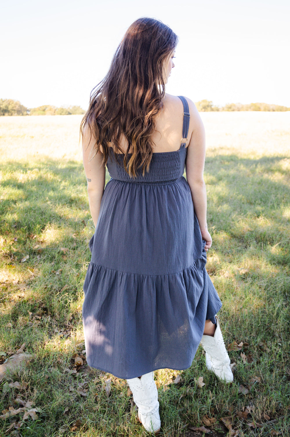 Charcoal Tank Dress