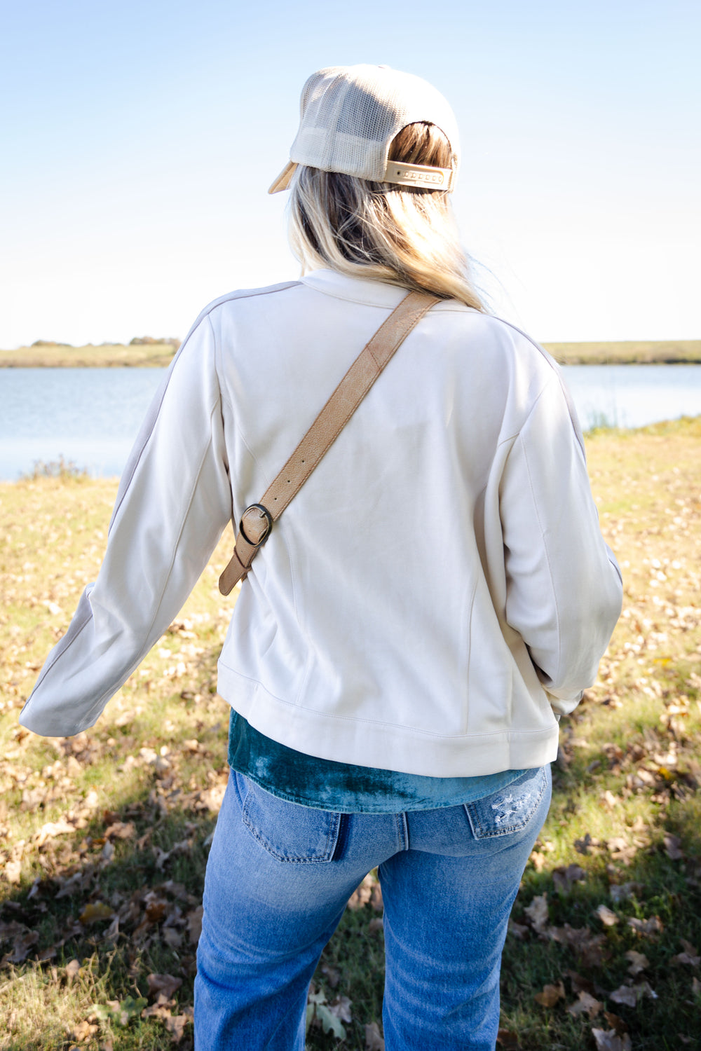 Color Block Moto Jacket