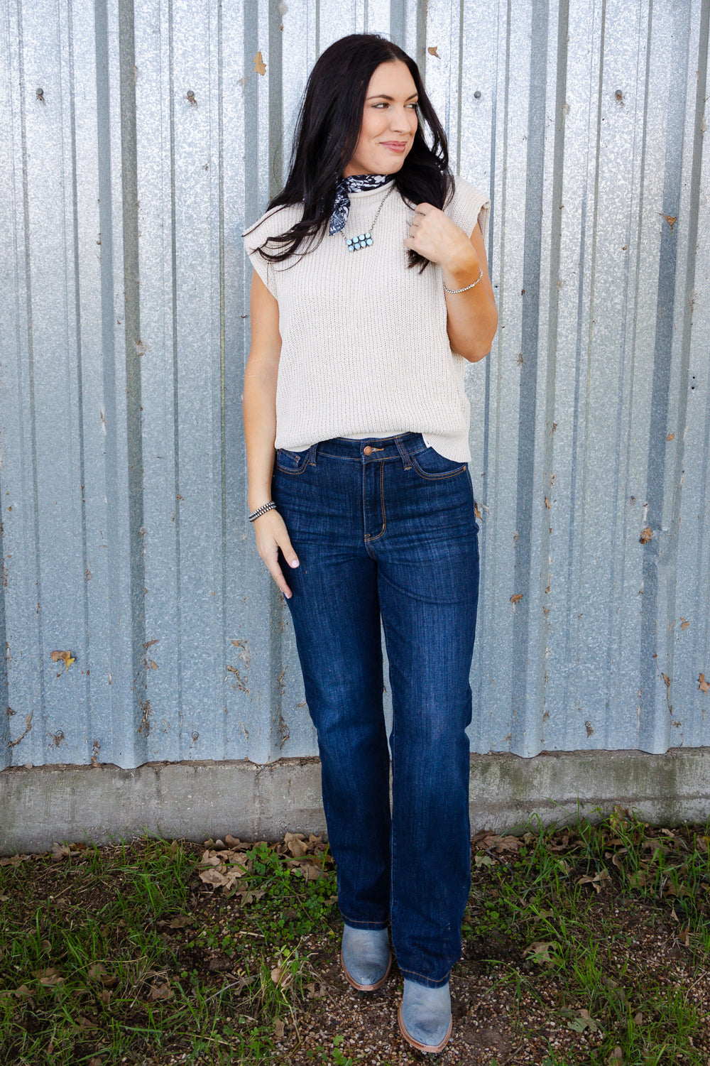 Dark Wash Bootcut Judy Blue Jeans