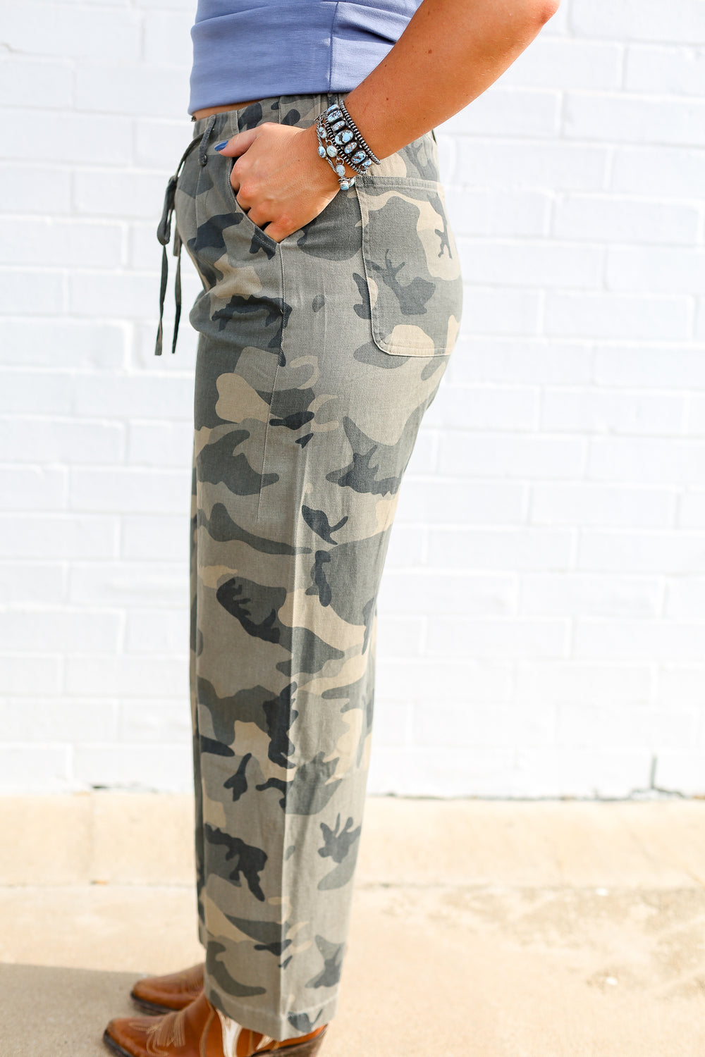 Camo Barrel Pants