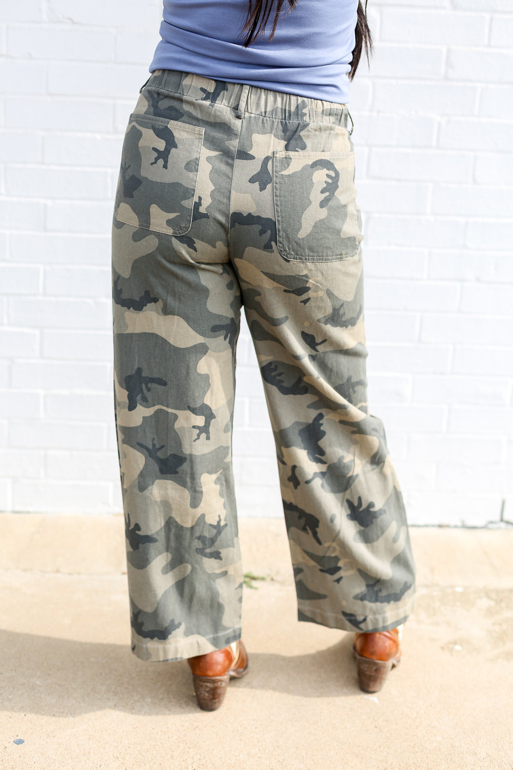Camo Barrel Pants