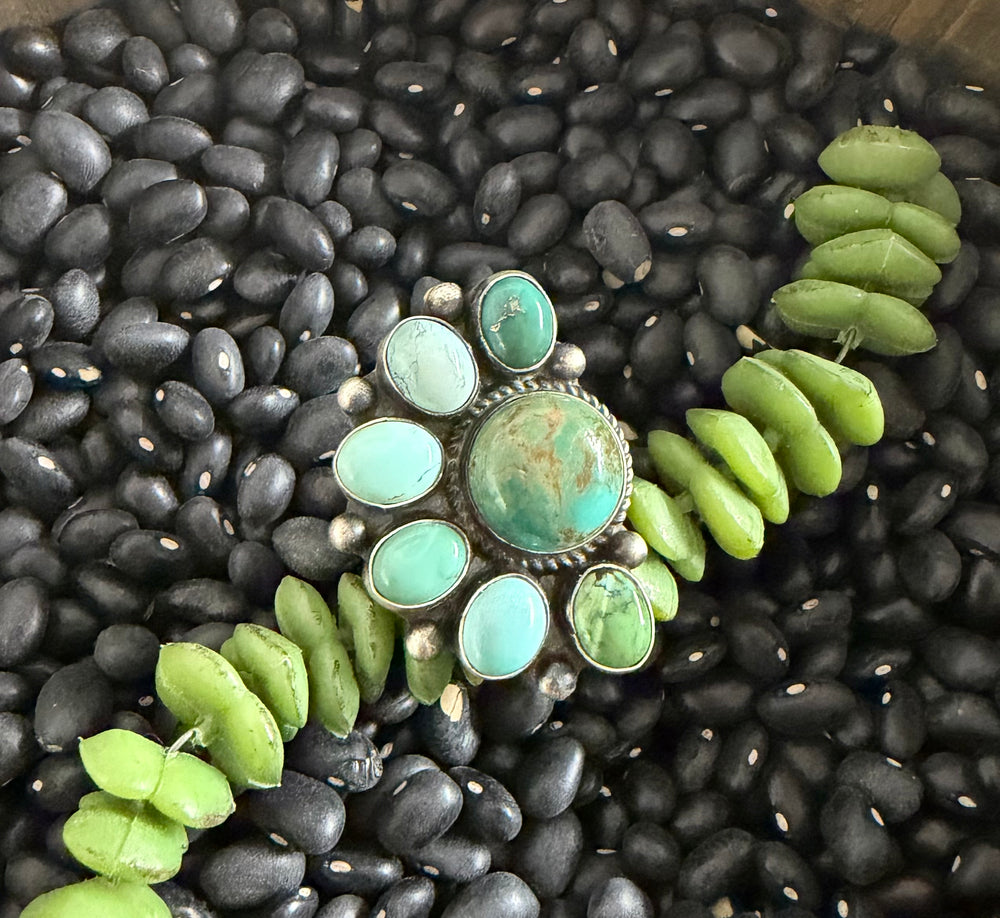 Carico Lake Half Cluster Adjustable Ring