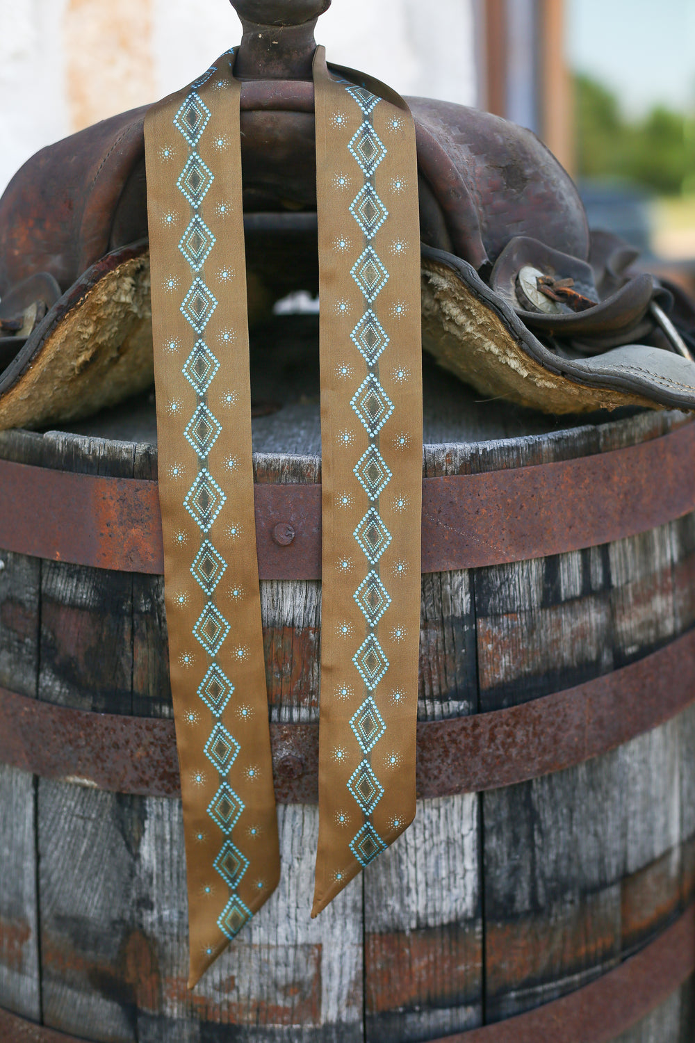 Caramel Brown Hold Your Horses Twilly