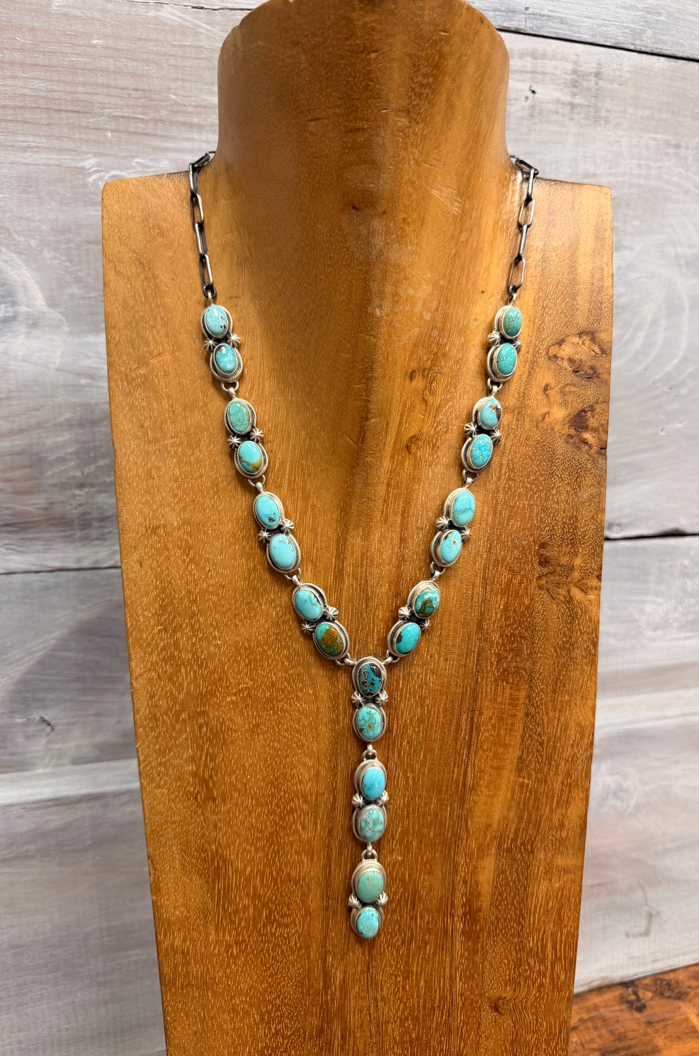 Celeste Carico Lake Lariat Necklace