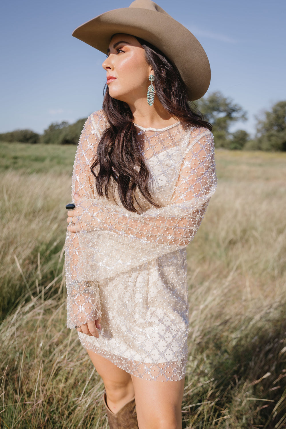 Champagne Pearl Dress