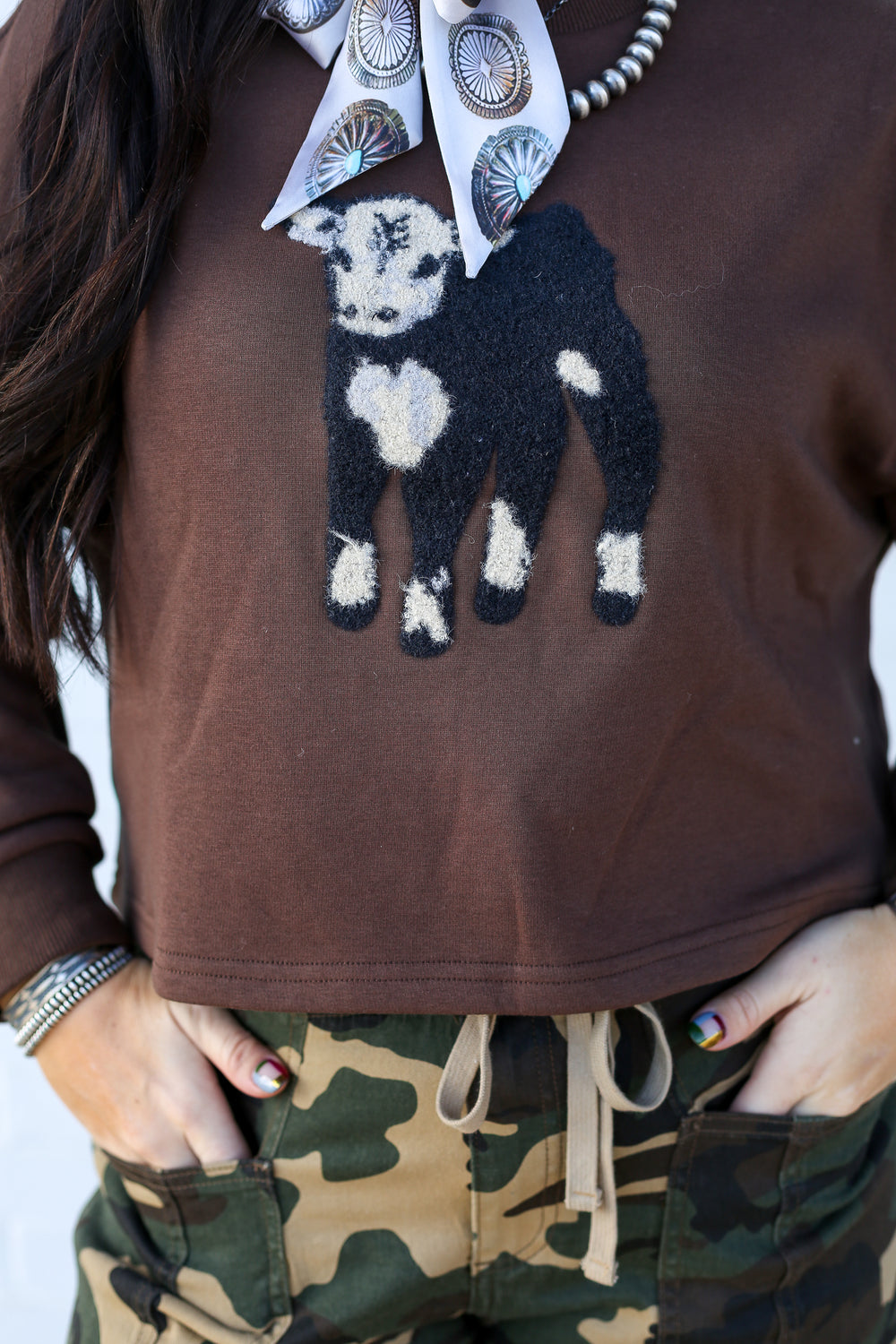 Chocolate Calf Sweatshirt