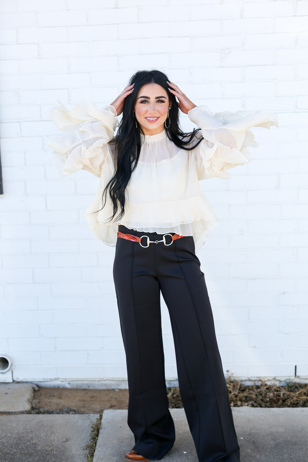 Snaffle Bit Buckle Accessory (Gold & Silver)