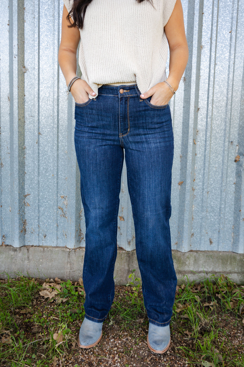 Dark Wash Bootcut Judy Blue Jeans